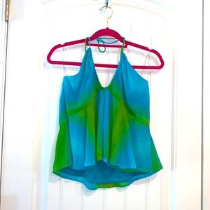 Blue and Green crop top from Target. /Wild Fable brand. Summer halter top ❤️